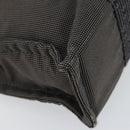 HERMES Her Line PM Tote Bag Canvas Gray Auth hk3125-14