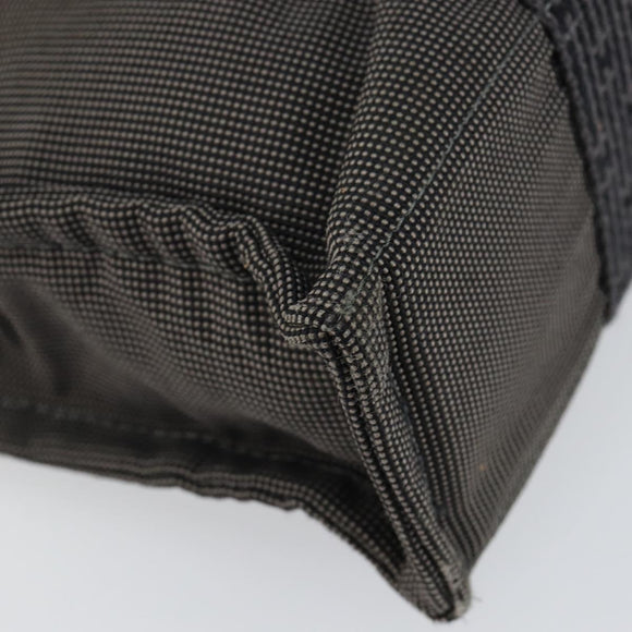 HERMES Her Line PM Tote Bag Canvas Gray Auth hk3125