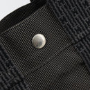 HERMES Her Line PM Tote Bag Canvas Gray Auth hk3125-17