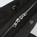 HERMES Her Line PM Tote Bag Canvas Gray Auth hk3125-18