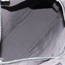 HERMES Her Line PM Tote Bag Canvas Gray Auth hk3125-10