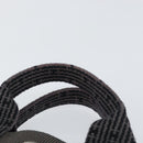 HERMES Her Line PM Tote Bag Canvas Gray Auth hk3125-8