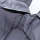 HERMES Her Line MM Hand Bag Canvas Gray Auth hk3126-17