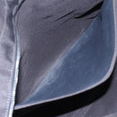 HERMES Her Line MM Hand Bag Canvas Gray Auth hk3126-18