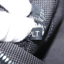 HERMES Her Line MM Hand Bag Canvas Gray Auth hk3126-12