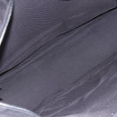 HERMES Her Line MM Hand Bag Canvas Gray Auth hk3127-15