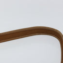 Salvatore Ferragamo Shoulder Bag Nylon Brown Silver Auth hk3129-8