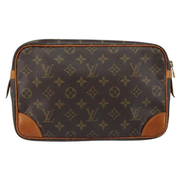 LOUIS VUITTON Monogram Compiegne 28 Clutch Bag M51845 LV Auth hk3130 - 0