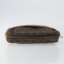 LOUIS VUITTON Monogram Compiegne 28 Clutch Bag M51845 LV Auth hk3130-5