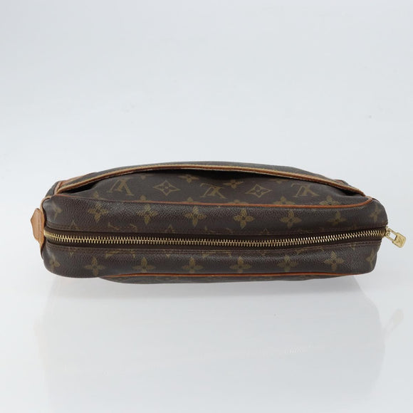 LOUIS VUITTON Monogram Compiegne 28 Clutch Bag M51845 LV Auth hk3130