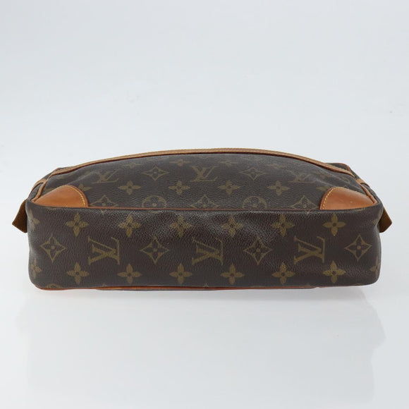 LOUIS VUITTON Monogram Compiegne 28 Clutch Bag M51845 LV Auth hk3130