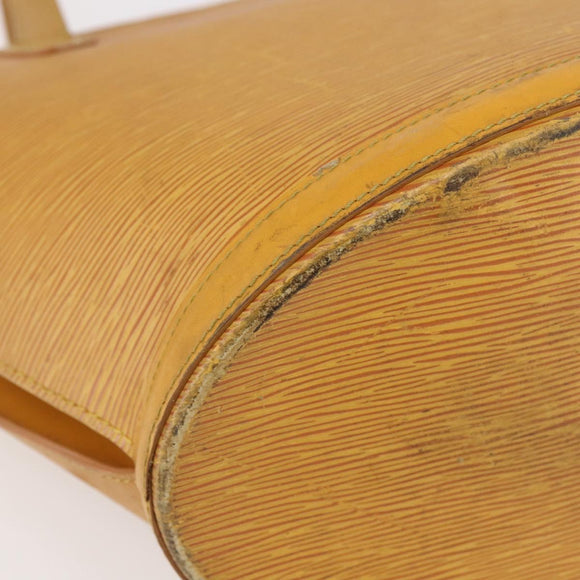 LOUIS VUITTON Epi Saint Jacques Shopping Shoulder Bag Yellow M52269 Auth hk3135