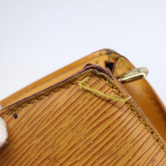 LOUIS VUITTON Epi Saint Jacques Shopping Shoulder Bag Yellow M52269 Auth hk3135