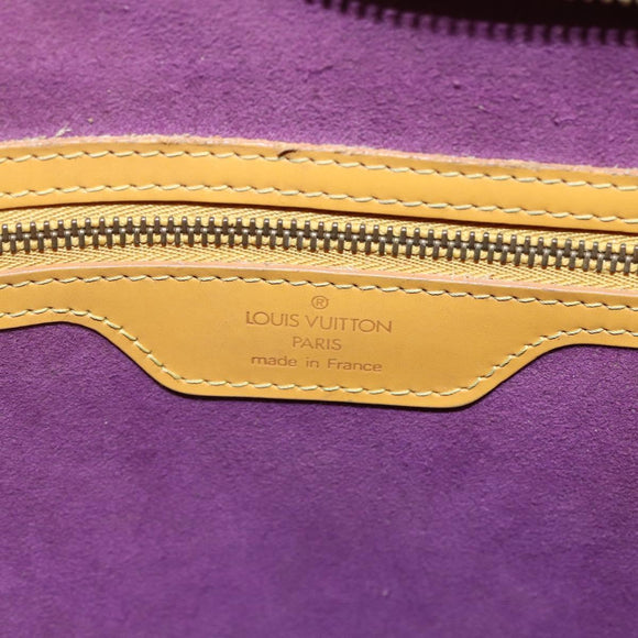 LOUIS VUITTON Epi Saint Jacques Shopping Shoulder Bag Yellow M52269 Auth hk3135