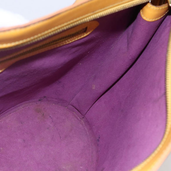 LOUIS VUITTON Epi Saint Jacques Shopping Shoulder Bag Yellow M52269 Auth hk3135