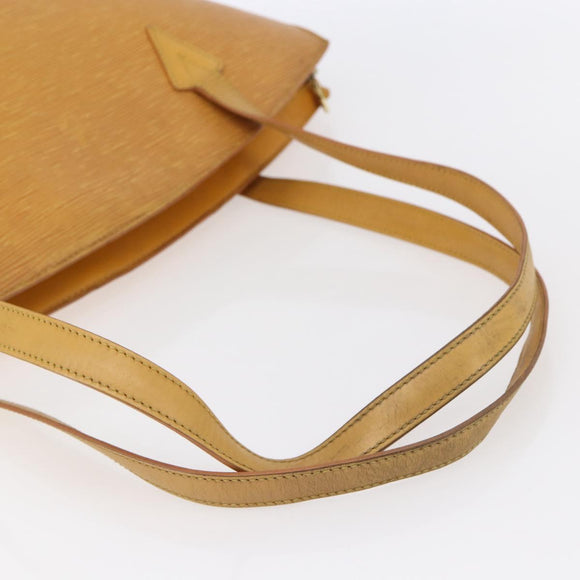 LOUIS VUITTON Epi Saint Jacques Shopping Shoulder Bag Yellow M52269 Auth hk3135