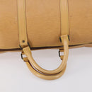LOUIS VUITTON Epi Keepall 50 Boston Bag Beige M42941 LV Auth hk3136-7