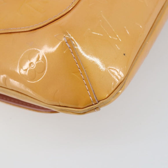 LOUIS VUITTON Monogram Vernis Thompson Street Bag Pink M91070 LV Auth hk3137