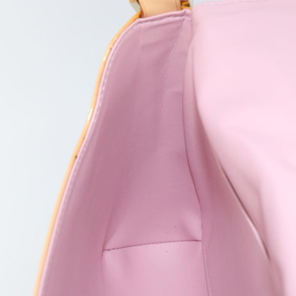 LOUIS VUITTON Monogram Vernis Thompson Street Bag Pink M91070 LV Auth hk3137