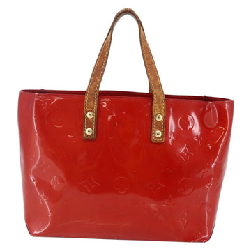 LOUIS VUITTON Monogram Vernis Reade PM Hand Bag Red Rouge M91088 LV Auth hk3140 - 0