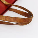 LOUIS VUITTON Monogram Vernis Reade PM Hand Bag Red Rouge M91088 LV Auth hk3140-7