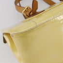 LOUIS VUITTON Monogram Vernis Rosewood Avenue Hand Bag Perle M93508 Auth hk3143-15