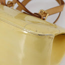 LOUIS VUITTON Monogram Vernis Rosewood Avenue Hand Bag Perle M93508 Auth hk3143-9