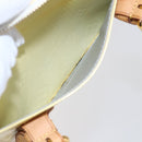 LOUIS VUITTON Monogram Vernis Rosewood Avenue Hand Bag Perle M93508 Auth hk3143-21