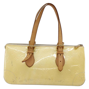 LOUIS VUITTON Monogram Vernis Rosewood Avenue Hand Bag Perle M93508 Auth hk3143 - 0