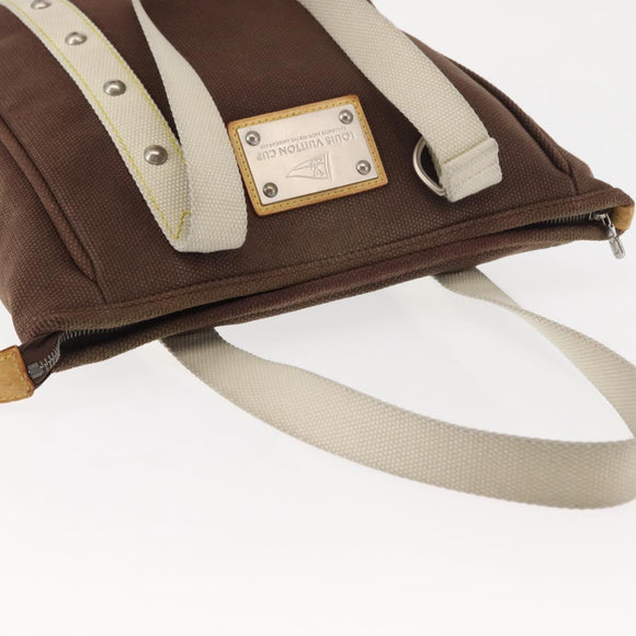 LOUIS VUITTON LV cup Cabas MM Antigua Tote Bag Brown M80663 LV Auth hk3144
