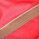 BOTTEGA VENETA INTRECCIATO Hand Bag Canvas Yellow Gold Auth hk3145-17