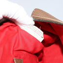 BOTTEGA VENETA INTRECCIATO Hand Bag Canvas Yellow Gold Auth hk3145-12