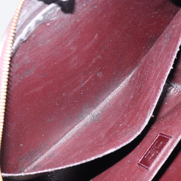 LOUIS VUITTON Taiga Trousse Toilette GM Clutch Bag Acajou M30216 LV Auth hk3146