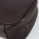 LOUIS VUITTON Taiga Trousse Toilette GM Clutch Bag Acajou M30216 LV Auth hk3146-7