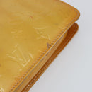 LOUIS VUITTON Monogram Vernis Lexington Pouch Beige M91010 LV Auth hk3147-10