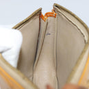 LOUIS VUITTON Monogram Vernis Lexington Pouch Beige M91010 LV Auth hk3147-20