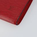 LOUIS VUITTON Epi Pochette Accessoires Pouch Red M52947 LV Auth hk3148-9