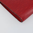 LOUIS VUITTON Epi Pochette Accessoires Pouch Red M52947 LV Auth hk3148-14