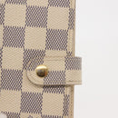 LOUIS VUITTON Damier Azur Agenda PM Day Planner Cover R20706 LV Auth hk3150-17