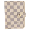 LOUIS VUITTON Damier Azur Agenda PM Day Planner Cover R20706 LV Auth hk3150-13