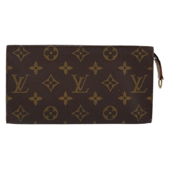 LOUIS VUITTON Monogram Bucket GM Accessory Pouch LV Auth hk3153