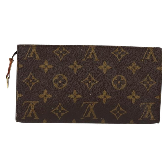 LOUIS VUITTON Monogram Bucket GM Accessory Pouch LV Auth hk3153