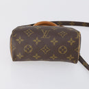 LOUIS VUITTON Monogram Mini Speedy Hand Bag M41534 LV Auth hk3156-5