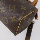LOUIS VUITTON Monogram Mini Speedy Hand Bag M41534 LV Auth hk3156-15