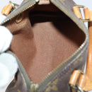 LOUIS VUITTON Monogram Mini Speedy Hand Bag M41534 LV Auth hk3156-12