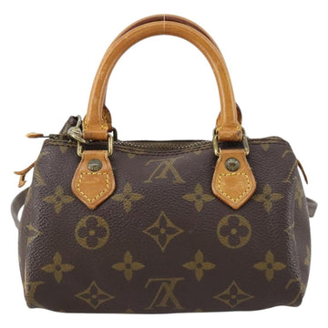 LOUIS VUITTON Monogram Mini Speedy Hand Bag M41534 LV Auth hk3156 - 0