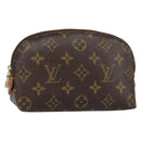 LOUIS VUITTON Monogram Pochette Cosmetic PM Pouch M43998 LV Auth hk3157-1