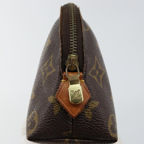 LOUIS VUITTON Monogram Pochette Cosmetic PM Pouch M43998 LV Auth hk3157