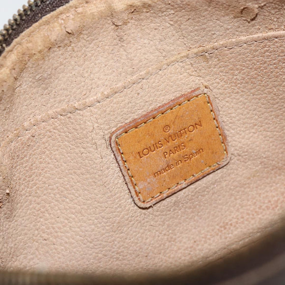 LOUIS VUITTON Monogram Pochette Cosmetic PM Pouch M43998 LV Auth hk3157