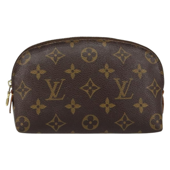 LOUIS VUITTON Monogram Pochette Cosmetic PM Pouch M43998 LV Auth hk3157